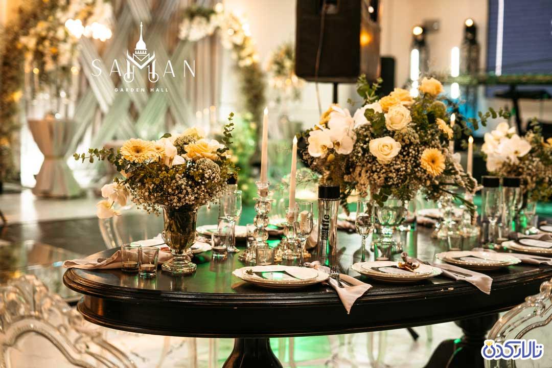 باغ کوچک برای عروسی، عقد و نامزدی